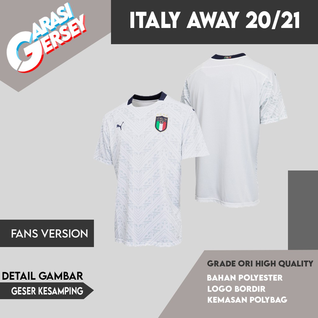 Jersey Italy Away 2020/2021 Euro Itali Italia