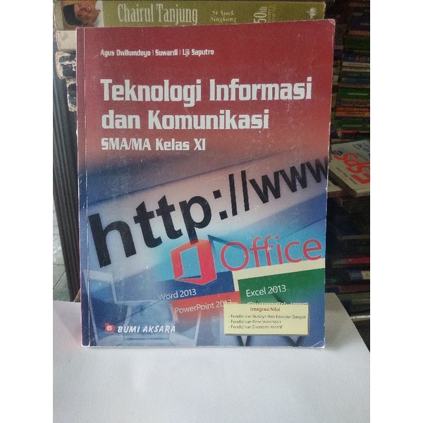 buku TIK SMA/ MA kelas 2-11 penerbit Bailmu