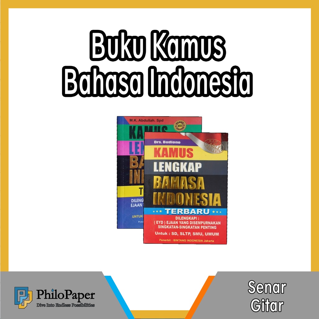 ATK ~ Kamus Bahasa Indonesia Lengkap Besar dan Kecil