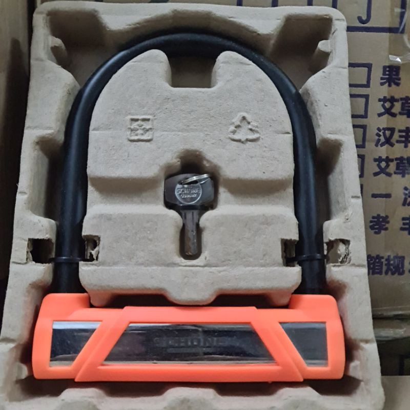 gembok motor gembok gerbang pengaman sepeda sc 310 Schone-Orange