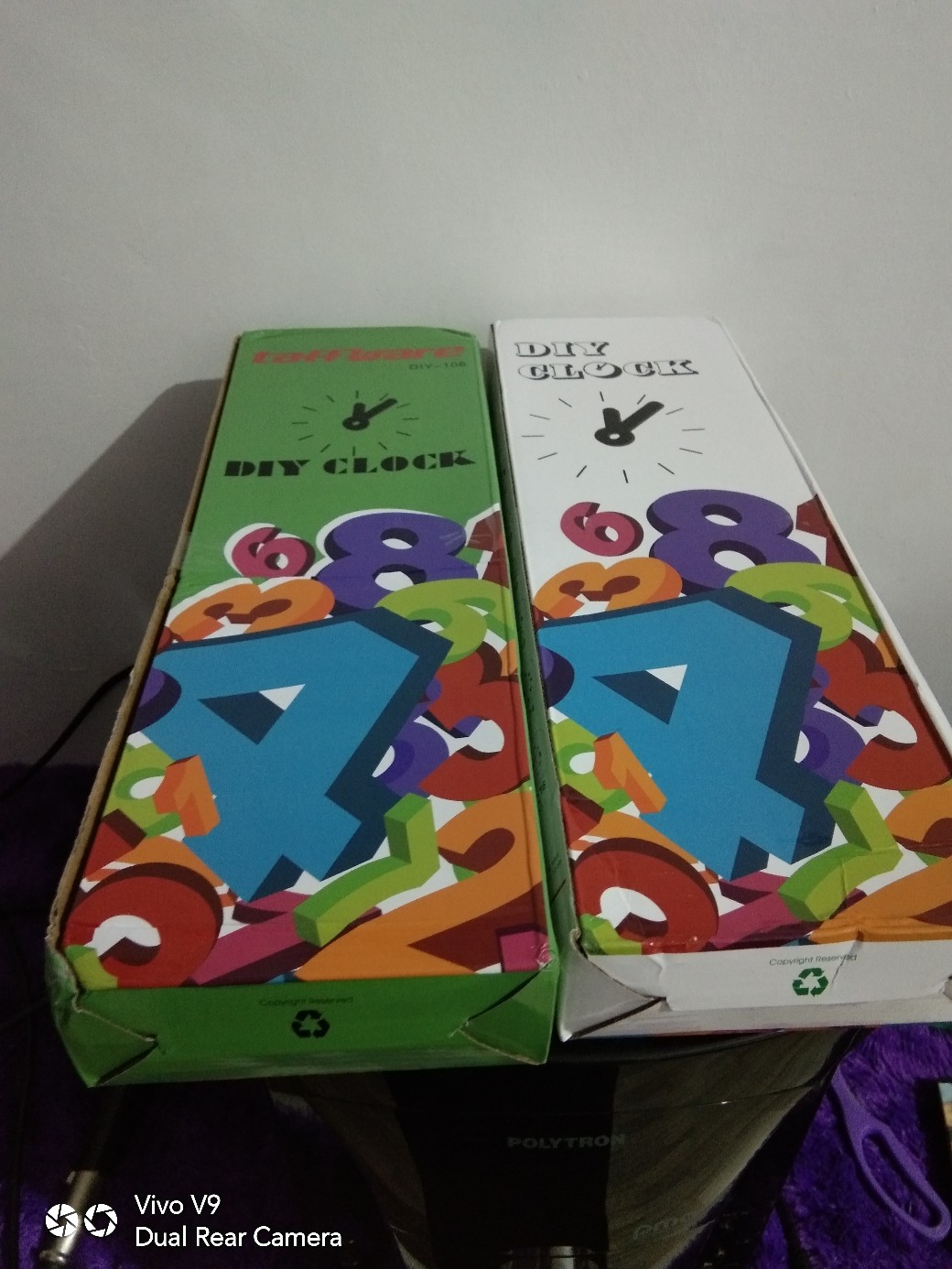 Jam Dinding Raksasa Diy 80-130cm Diameter - Diy 106