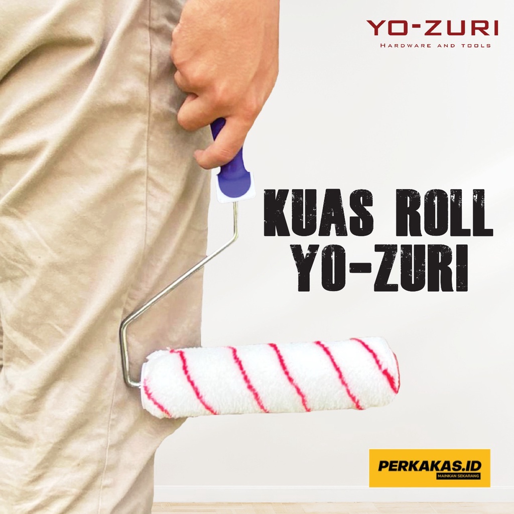 Kuas Roll Cat Dinding 9 Inch 1Set YOZURI