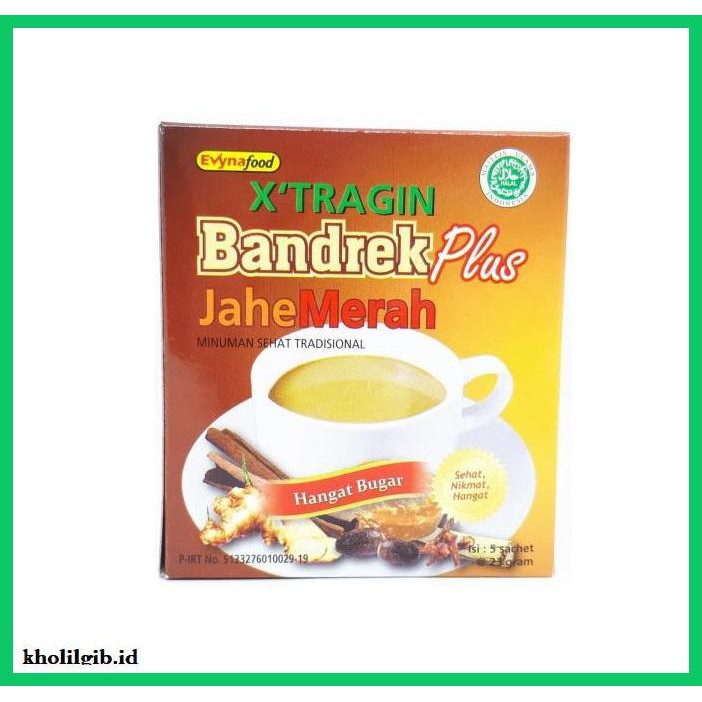 

lanoisidartdrink- xtragin bandrek plus jahe merah 1 box 5 sachet -asliii-bngittt.