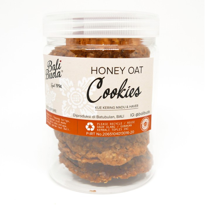 

Honey Oat Cookies / Bestseller / Kue Kering madu haver