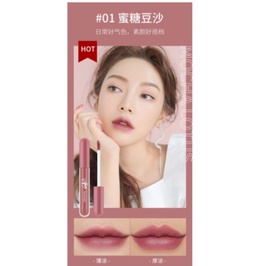 Lameila Lip Glaze Matte Lipstick Anti Air Lipstik Velvet Lip Gloss CJR 1041