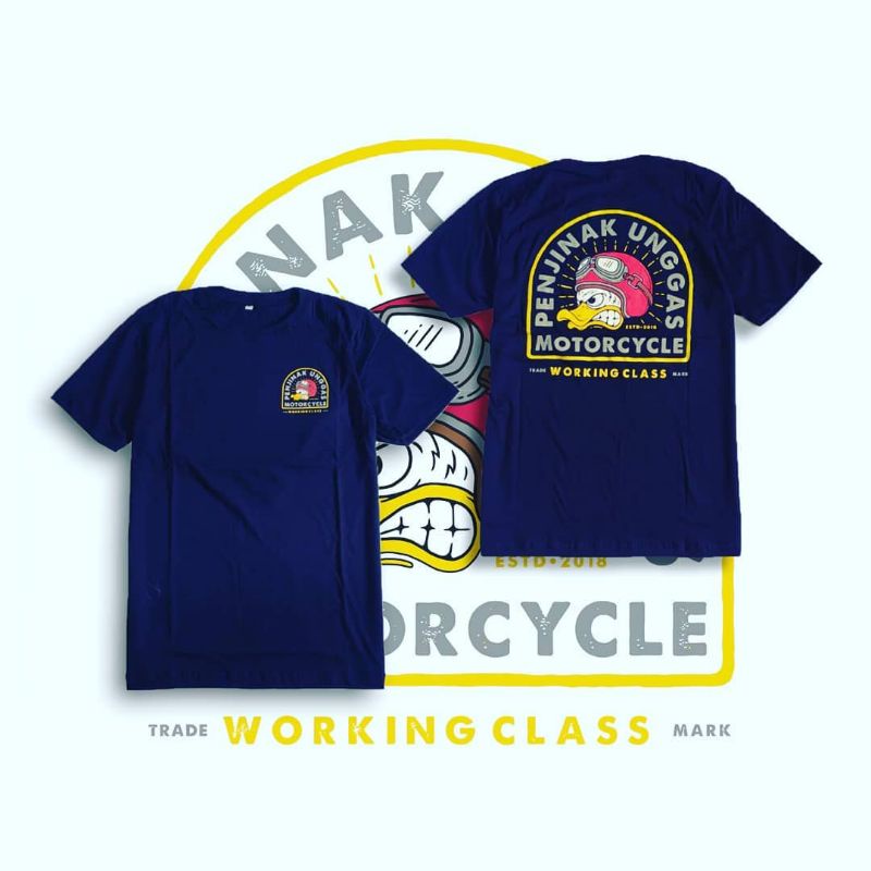 T-SHIRT - WORKING CLASS (NAVY)