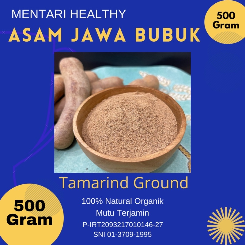 Asam Jawa Bubuk 500Gr / Tamarind Ground 500Gram