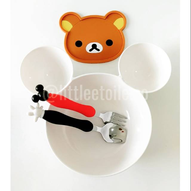Mangkok Mickey Melamine set