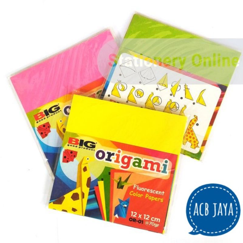 

Kertas lipat / kertas origami 12 x12 murah