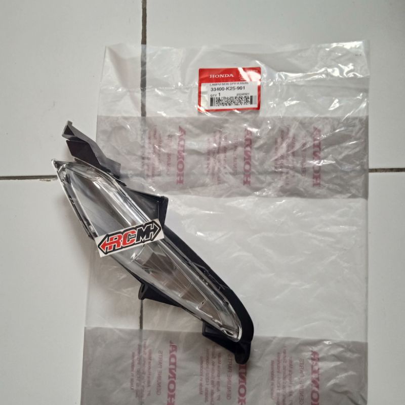 LAMPU SEIN SEN RITING RETING ASSY DEPAN KANAN BEAT F1 TH 2012-216 ORI ORIGINAL ASLI HONDA AHM HGP 33400-K25-901