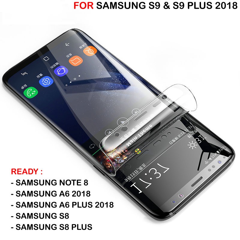 ANTI GORES SAMSUNG GALAXY S9 & S9 PLUS SOFT TPU JELLY