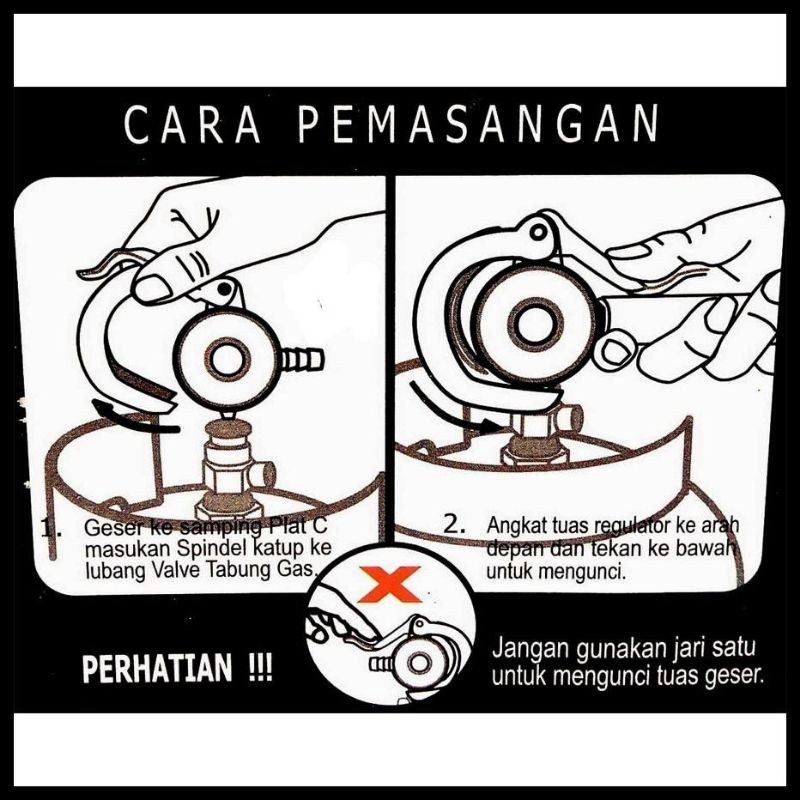 Regulator Tekanan Tinggi Starcam TT202M