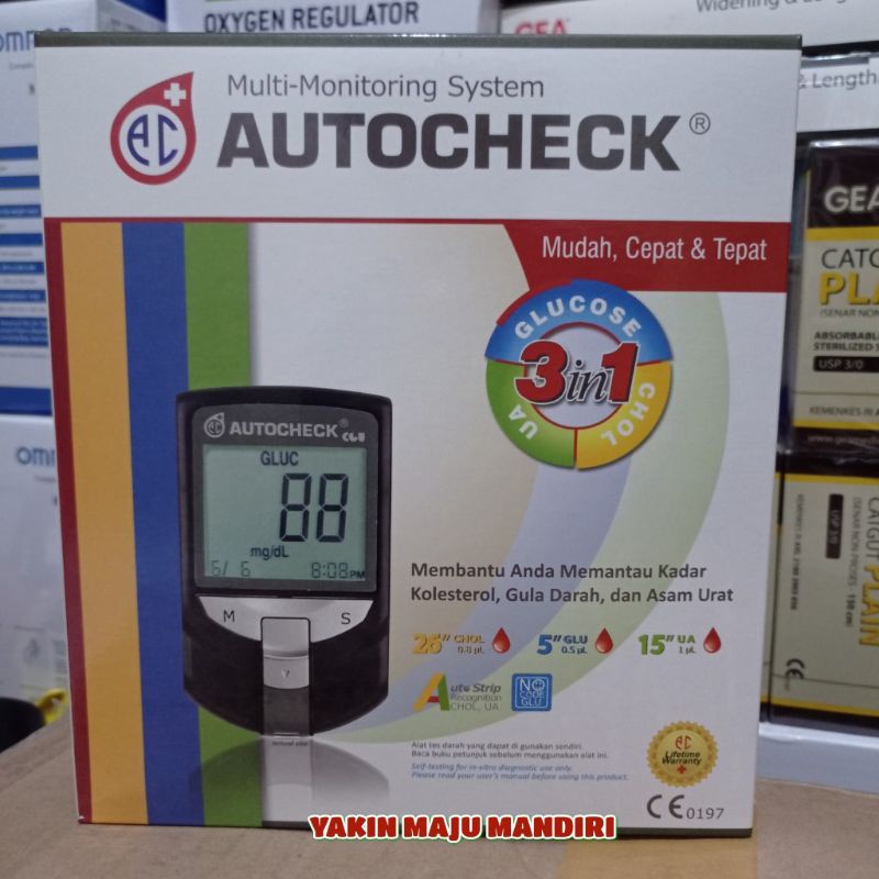 Alat Tes Gula Darah / Kolestrol AUTOCHECK