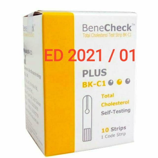 Benecheck Strip Kolesterol BENECHECK / Strip Cholesterol BENE-CHEK ...