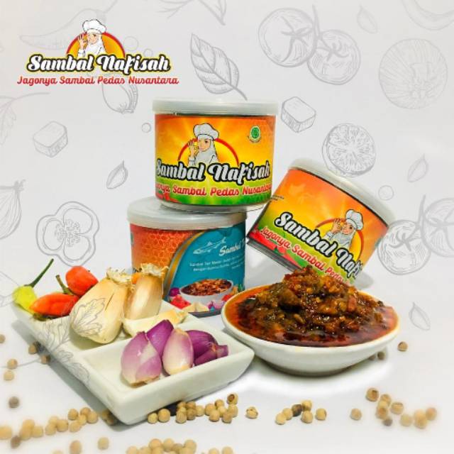 

Sambal pedas Nafisah 135 gram