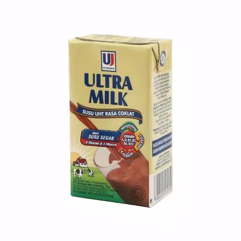 

Ultra Milk 125 ml Coklat AYES TOSERBA