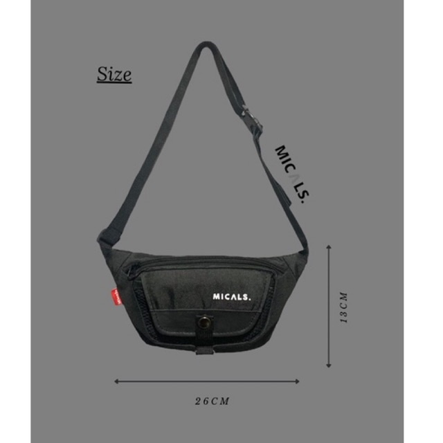 Waistbag Kanit Tas pinggang mini micals