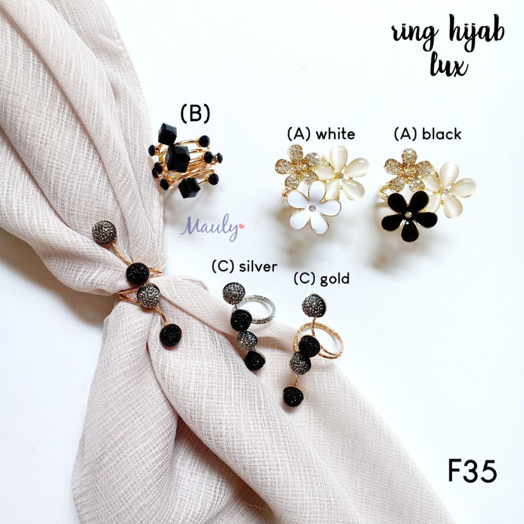 Ring hijab lux - cincin jilbab