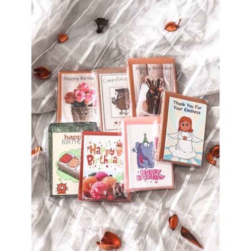 

Kartu Ucapan untuk donasi (Charity)