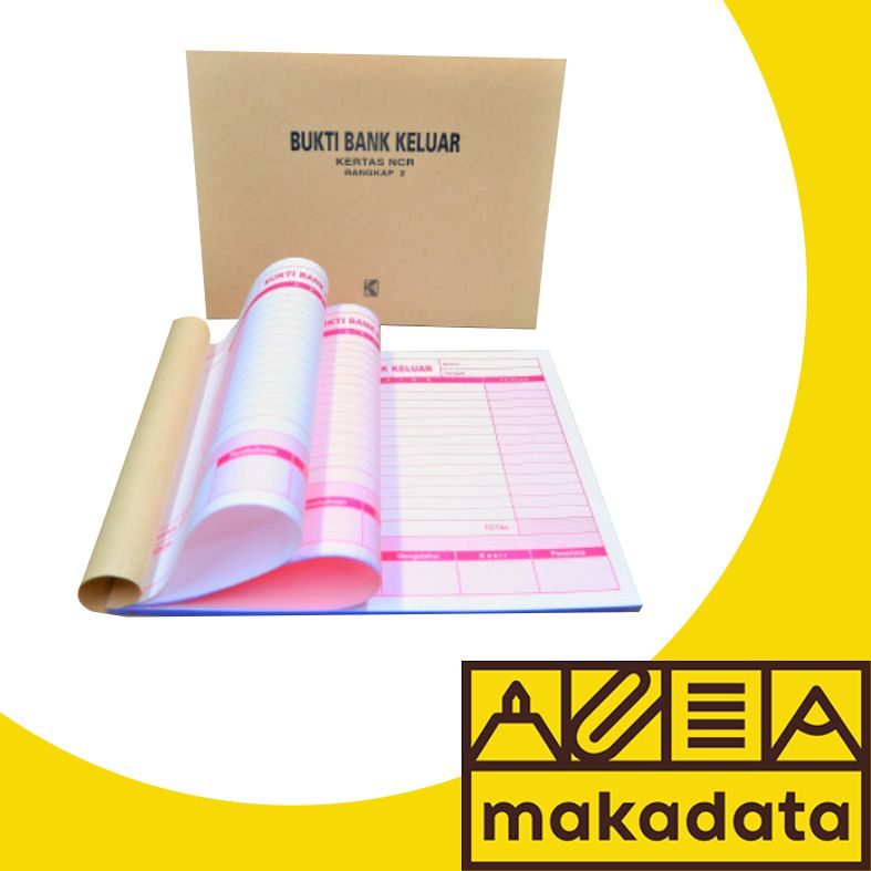 

BUKTI BANK KELUAR 1/2 FOLIO 2 RANGKAP 25 LEMBAR KURNIA (1PCS) MURAH