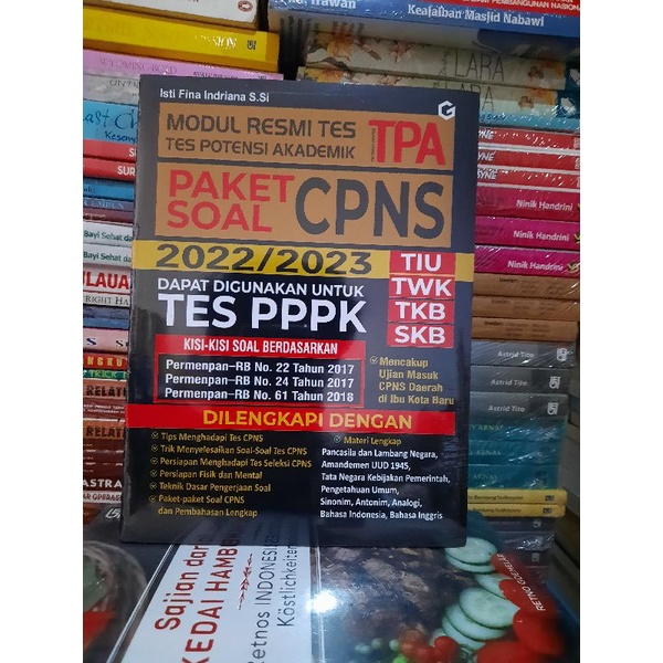 Jual Buku Original Paket Soal Cpns Dapat Digunakan Untuk Tes