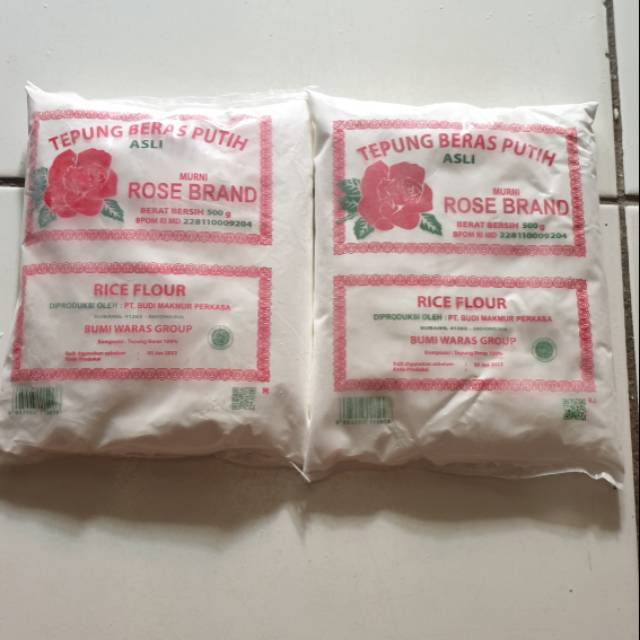 

Tepung beras rose brand
