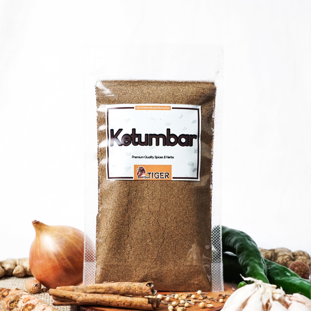 KETUMBAR BUBUK - Ground Coriander Powder / Kualitas Murni / BumbuTiger