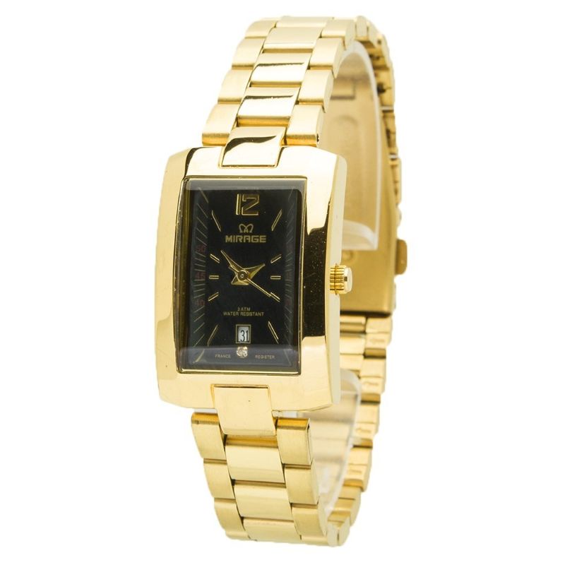 JAM TANGAN WANITA MIRAGE ORIGINAL GOLD_JAM TANGAN CEWEK RANTAI STAINLIS STEL RANTAI GOLD PLAT HITAM JAM TANGAN CEWEK TERLARIS MIRAGE ORIGINAL_JAM TANGAN WANITA PETAK PERSEGI JAM TANGAN WANITA FITUR TANGGAL_JAM TANGAN WANITA MIRAGE ORIGINAL