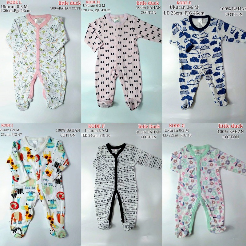 BABY K2 - SLEEPSUIT &amp; BODYSUIT PERPCS KODE 00099