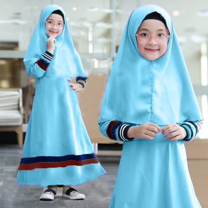 [Syari Herlina Kids SW] Baju muslim anak perempuan babytery