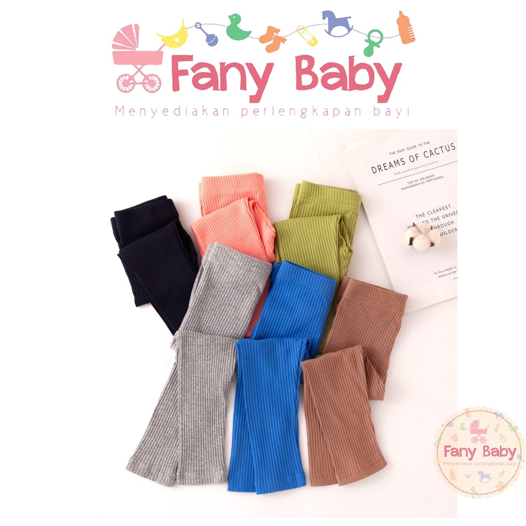 ROYALE BEBE LEGGING COTTON BUKA KAKI [ 6-12 Months ]