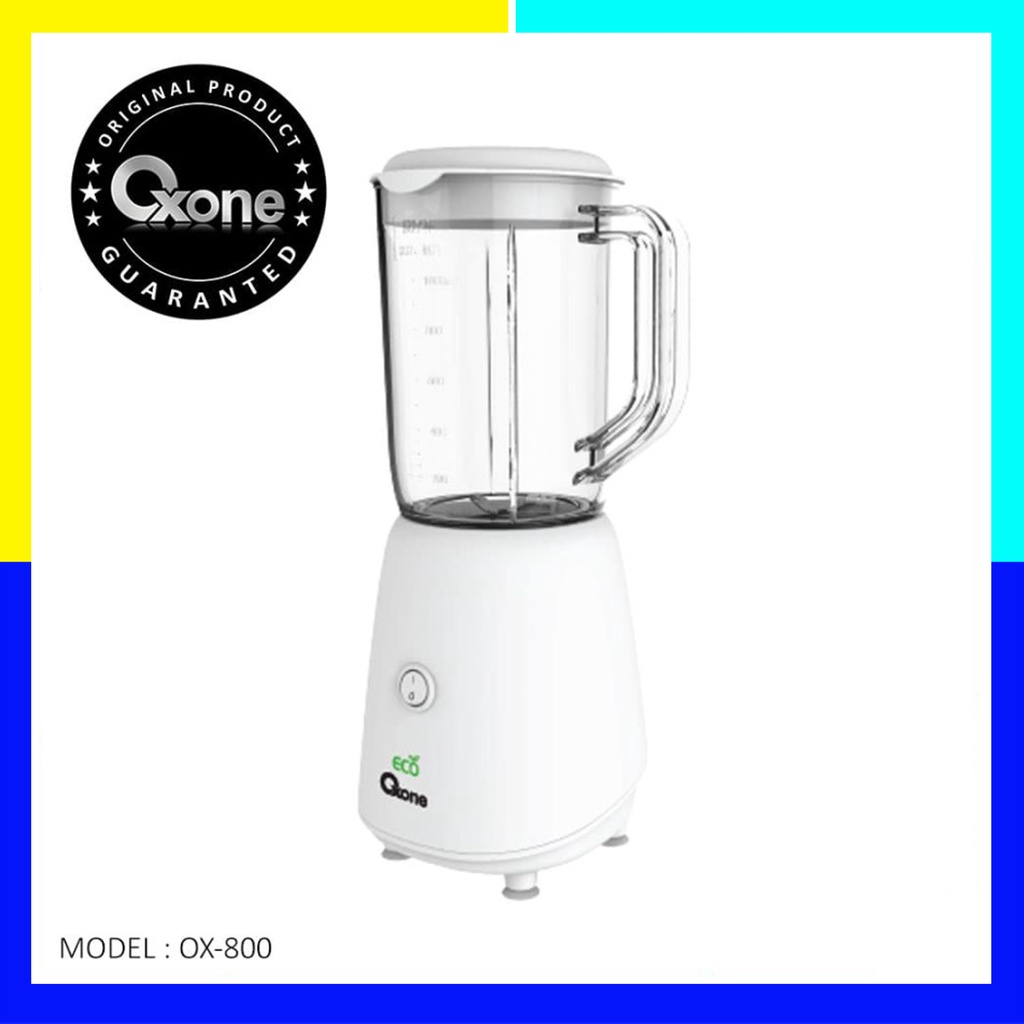 Oxone OX-800 Eco Blender 1 Liter Putih, Performa Maksimal untuk Dapur Anda