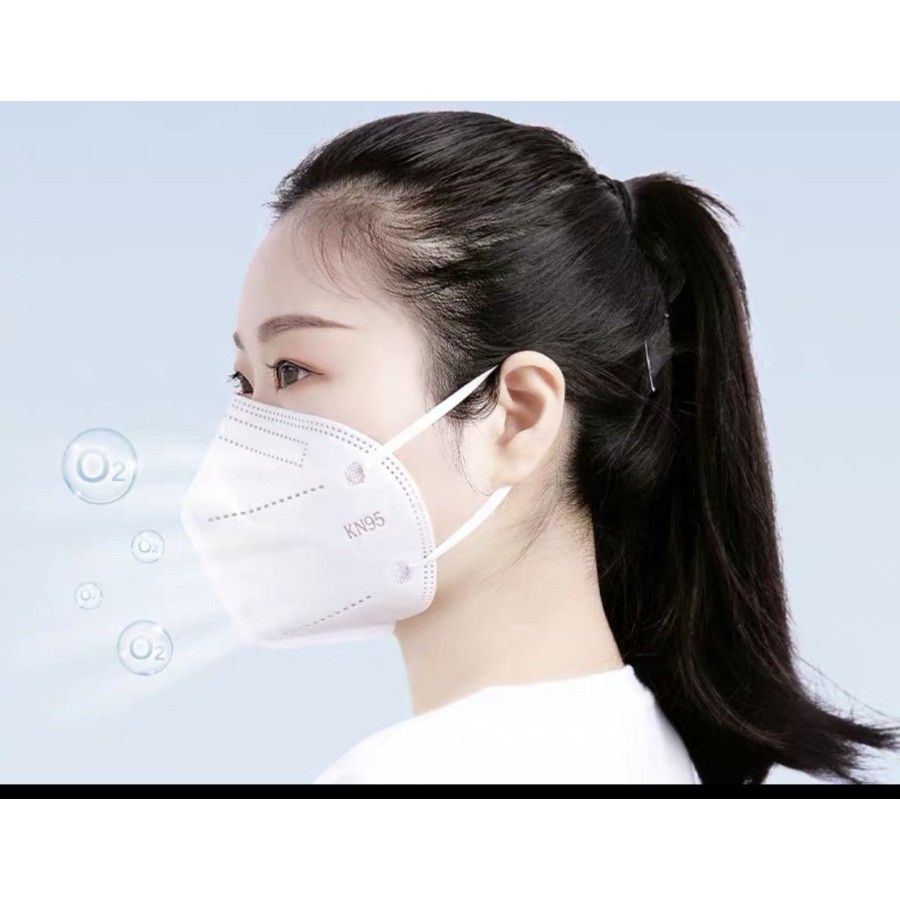 MASKER KN95 EARLOOPTANPA FILTER KATUP