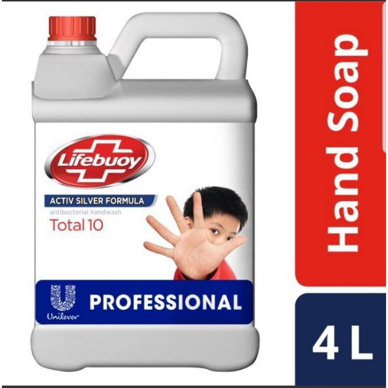 Lifebuoy Sabun Cuci Tangan Hand Wash 4 L Hand Soup Profesional