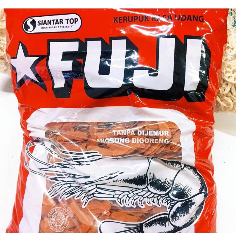 

Kerupuk Udang FUJI Siantar TOP Bentuk Ikan - Kemasan Repack