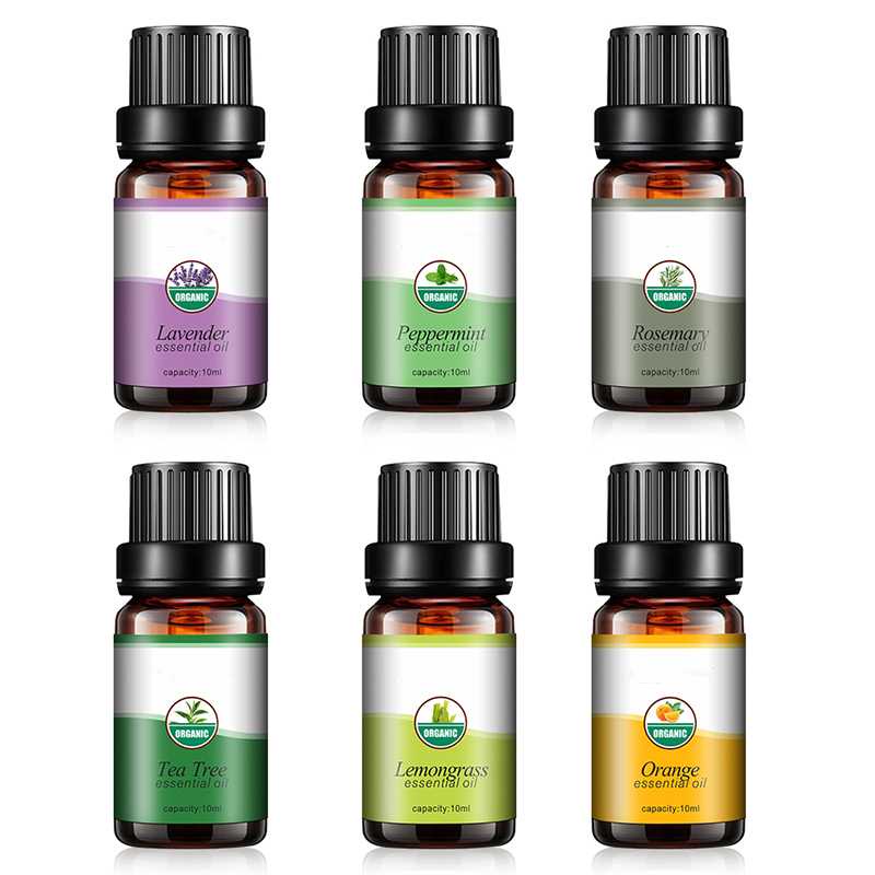 Taffware HUMI Pure Essential Oils Minyak Aromatherapy 10ml 6PCS