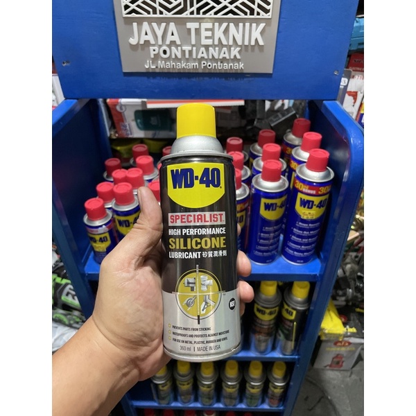 WD-40 Specialist silicone/karet PASANGAN YANG SEMPURNA UNTUK MELUMASI &amp; MELINDUNGI BAGIAN KARET