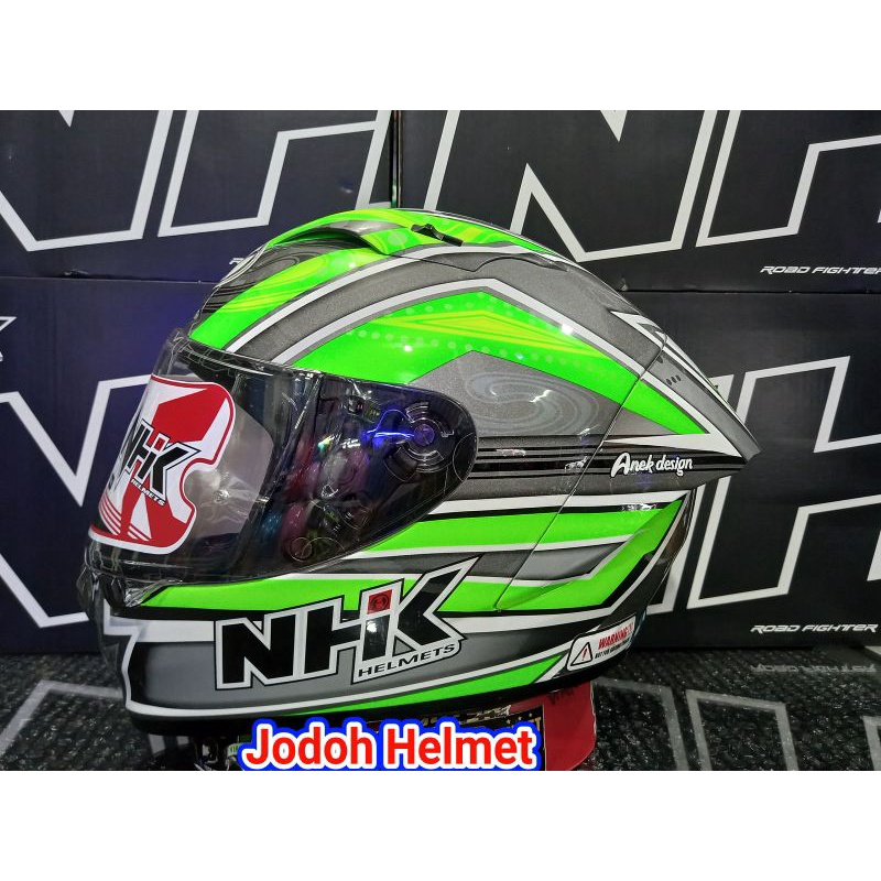 NHK HELM GPR TECH STREET REMY GREY GREEN GPR TECH