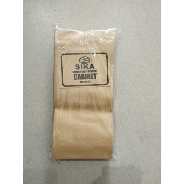 

Amplop Coklat Kabinet Sika
