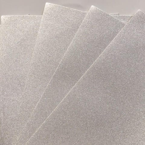 

Kertas Gliter Silver, Gold, 250 gsm Tebal