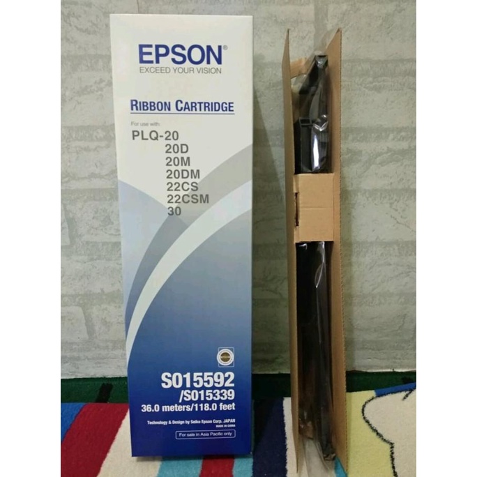 

Ink | Ribbon Pita Epson Plq20 Plq30 1Box Isi 3Pcs Cartridge Ori
