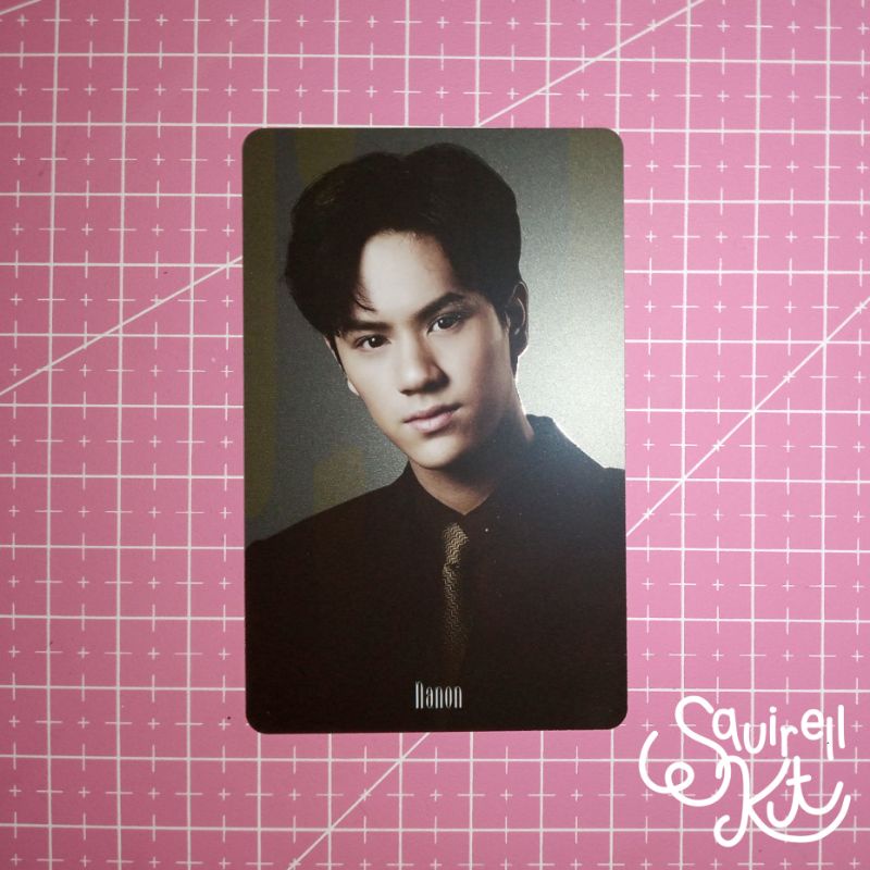 PC Photocard Card Official GMM TV Exclusive Signature Series Nanon Korapat Close Up Ohmnanon Ohmnon 