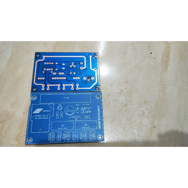 PCB softstar for power amplifier