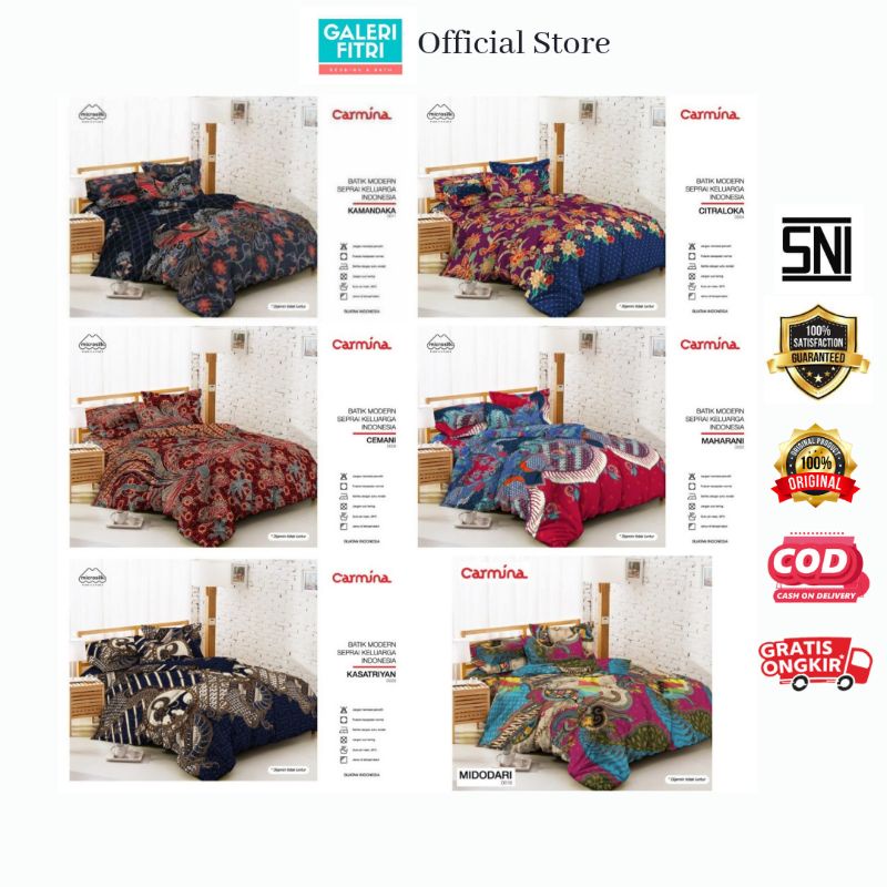 Sprei Carmina 160x200 - Seprai Carmina 160 - Sprei Carmina - Seprai  Carmina - Sprei Springbed - Spr