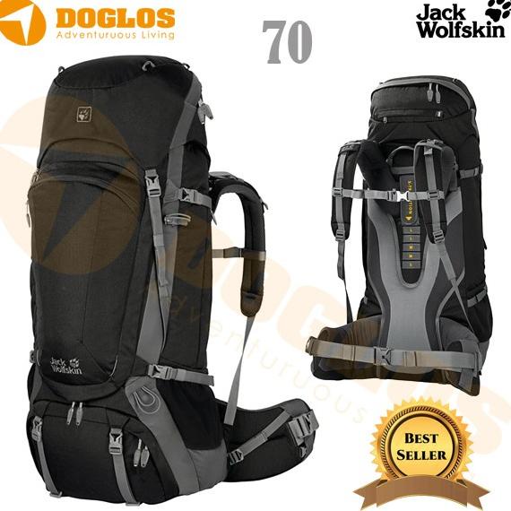 [[[TERBARU BISA COD]]] [ORIGINAL] Tas Carrier JWS Jack Wolfskin Denali 70