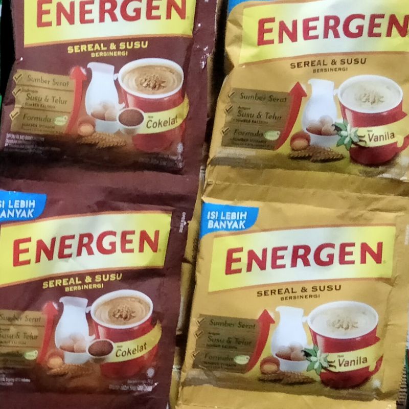 

Energen Sereal Vanila Sachet 34 gr