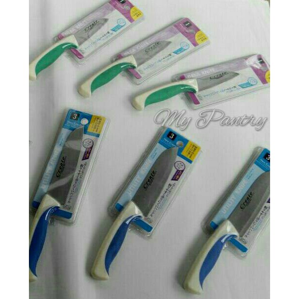 Jual Pisau Dapur Inch Hijau Deba Knife New Create No Pisau Buah Pisau Sayur Kitchen Knife