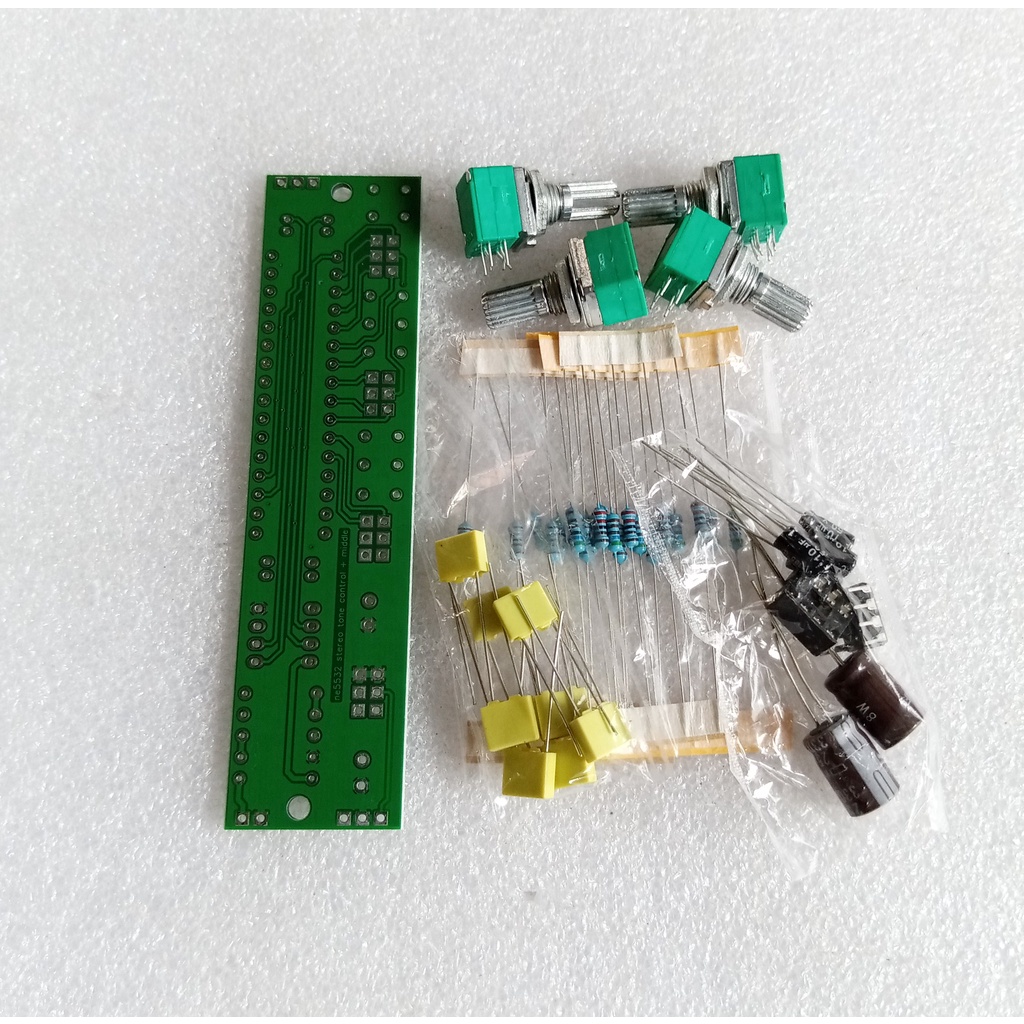 DIY ne5532 Stereo Tone Control Plus middle