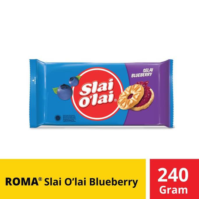 

TERMURAH Roma Slai O'Lai Blueberry @240 Gr BEST SELLER