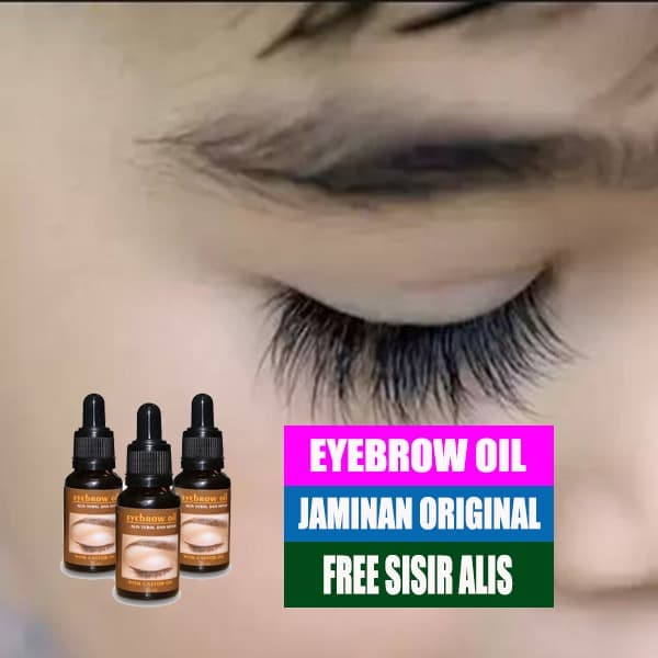 Penumbuh Alis EYEBROW OIL 20ml Serum Penebal Alis Serum Bulu Mata Minyak Penumbuh Alis